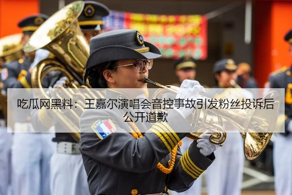 吃瓜网黑料：王嘉尔演唱会音控事故引发粉丝投诉后公开道歉